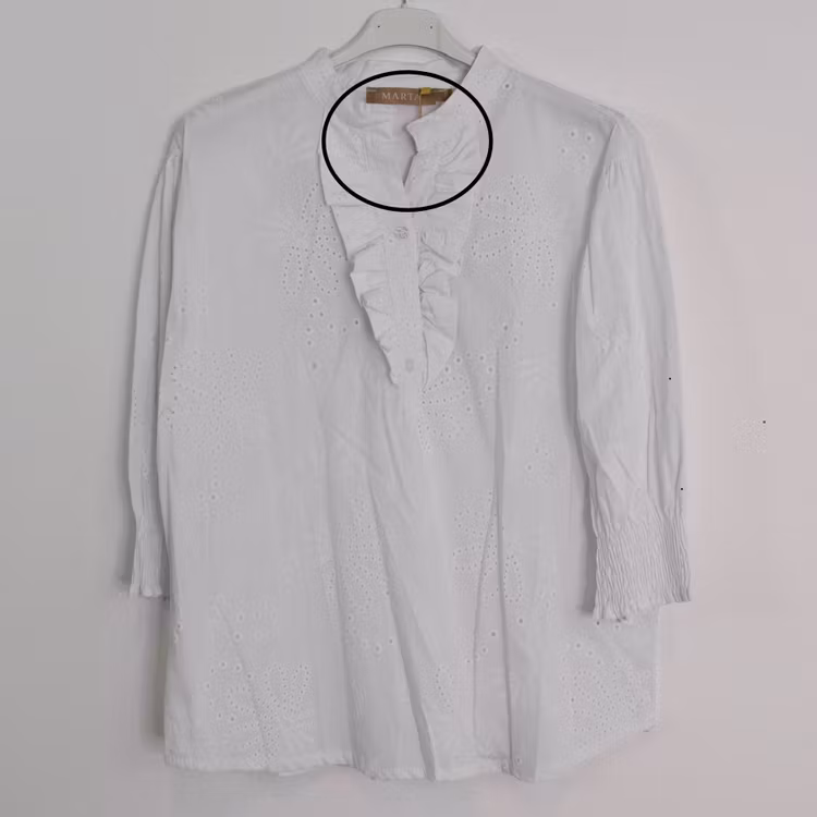 ANDRASORTERING Skjorta Krås Linda VIT L/XL - Marta du Chateau