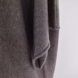 Finstickad Ponchotröja Nessa TAUPE - Mix By Heart