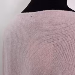 Finstickad Ponchotröja Nessa LJUSROSA - Mix By Heart