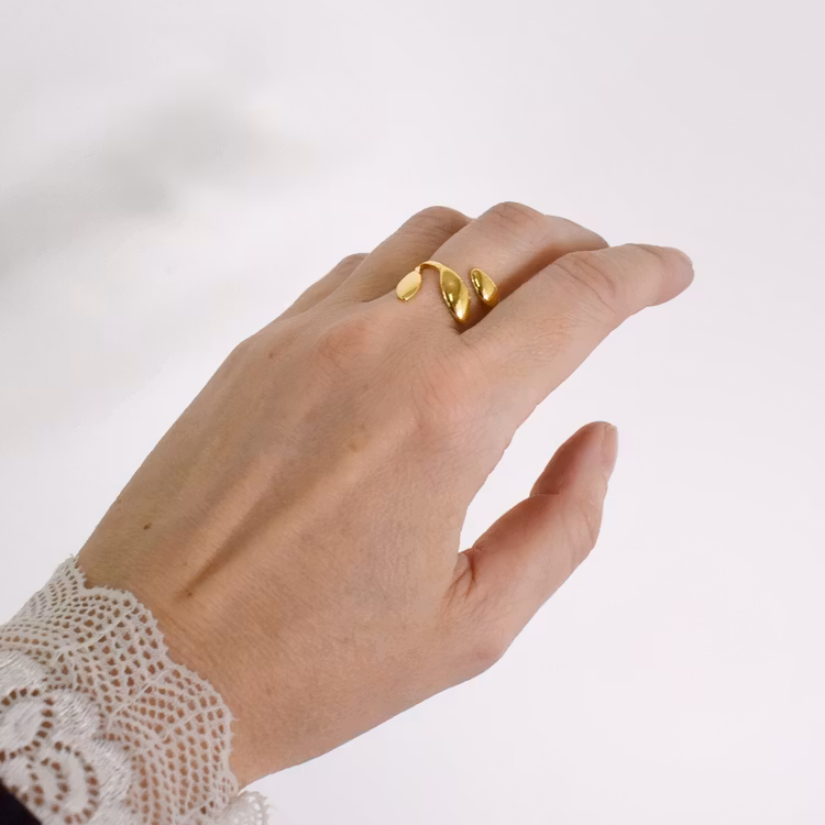 Ring Bea GULD - The Moshi