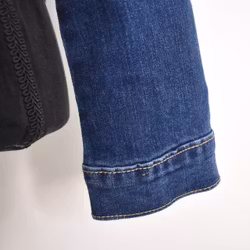 Jeansjacka MÖRKBLÅ - 3D Denim