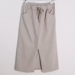 Stretchig Kjol Märta BEIGE - Mix By Heart