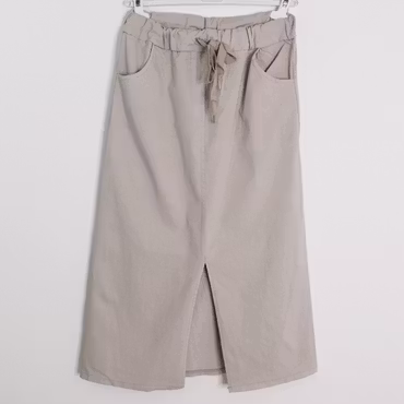 Stretchig Kjol Märta BEIGE - Mix By Heart