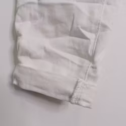 Jeans med Knappar VIT - 3D Denim