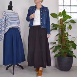 Jeansjacka MÖRKBLÅ - 3D Denim