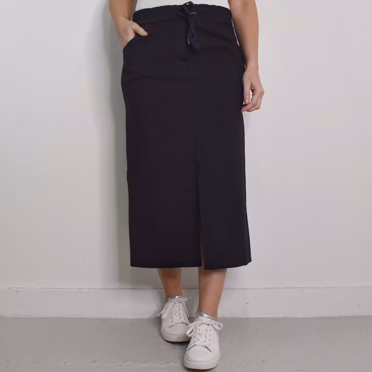 Stretchig Kjol Märta SVART - Mix By Heart