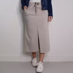 Stretchig Kjol Märta BEIGE - Mix By Heart