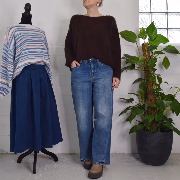 Jeans Minus BLÅ - Marta du Chateau