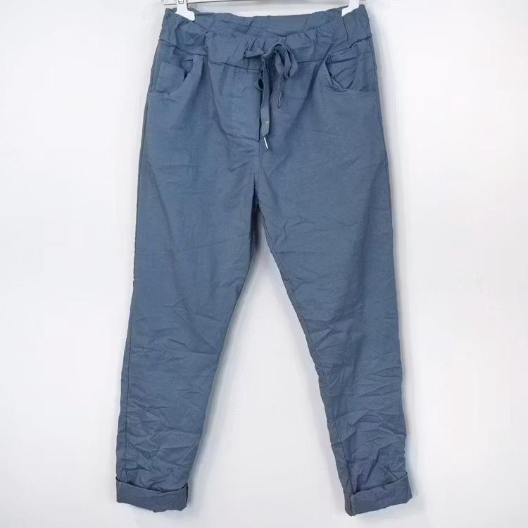 Stretchig Byxa Alva JEANSBLÅ