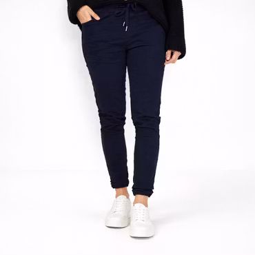 ANDRASORTERING Stretchig Byxa Alva MÖRKBLÅ