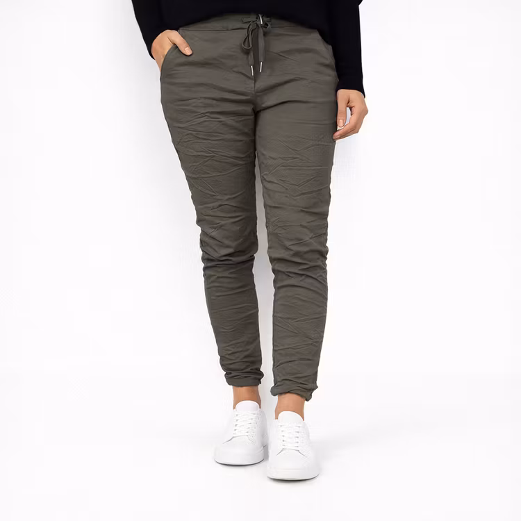 ANDRASORTERING Stretchig Byxa Alva KAKI