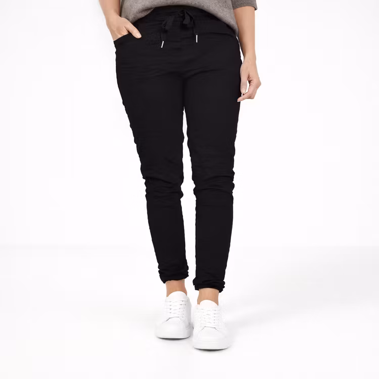 ANDRASORTERING Stretchig Byxa Alva SVART