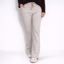 Byxa Flare Stella BEIGE - Mix By Heart