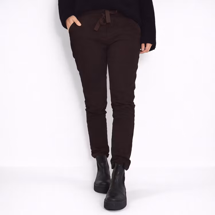 Stretchig Byxa Cord Pecan MORO - Marta du Chateau