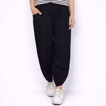 Byxa Baggy Maud SVART - Marta du Chateau