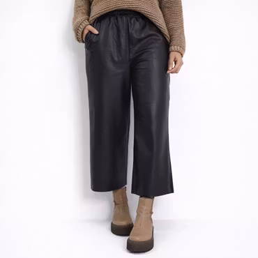 Vid Byxa Konstskinn Winnie SVART - Camicia