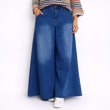 Byxkjol Denim BLÅ - 3D Denim