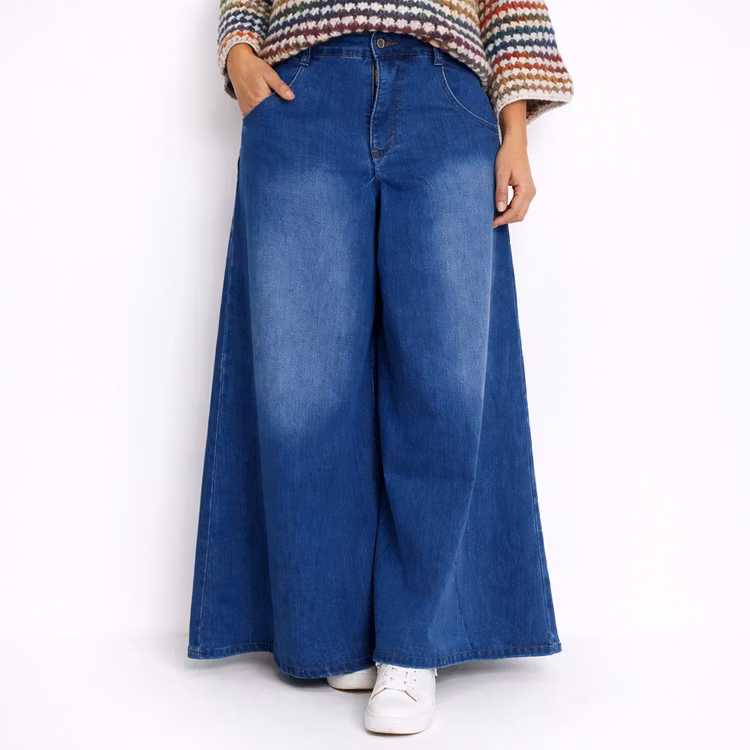 Byxkjol Denim BLÅ - 3D Denim