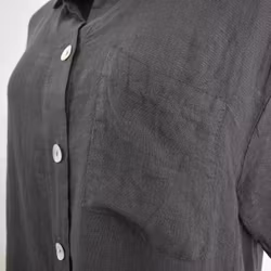 Skjortklänning Volang ANTRACIT