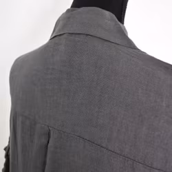 Skjortklänning Volang ANTRACIT