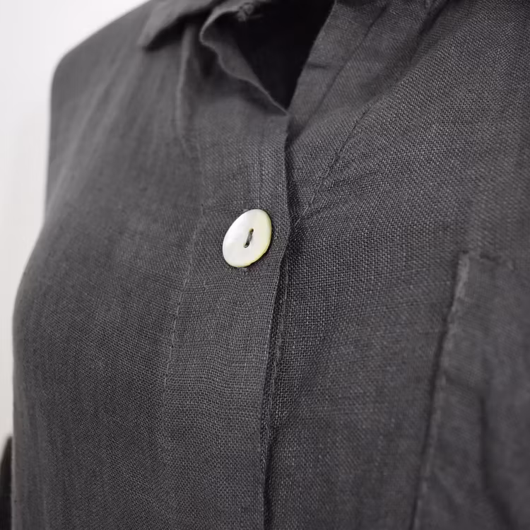 Skjortklänning Volang ANTRACIT