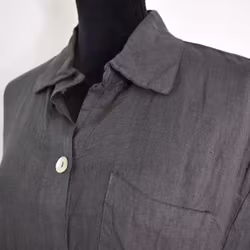 Skjortklänning Volang ANTRACIT