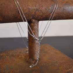 Halsband Carola SILVER - The Moshi