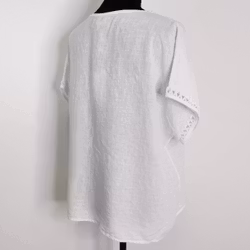 Topp Linnemix Hedda VIT - Camicia