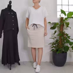 Topp Linnemix Hedda VIT - Camicia