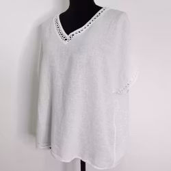 Topp Linnemix Hedda VIT - Camicia