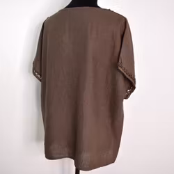 Topp Linnemix Hedda BRUN - Camicia