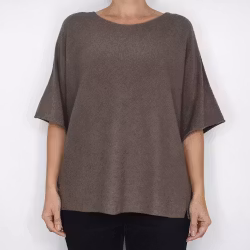 Finstickad Ponchotröja Sia NUGGAT - Marta du Chateau