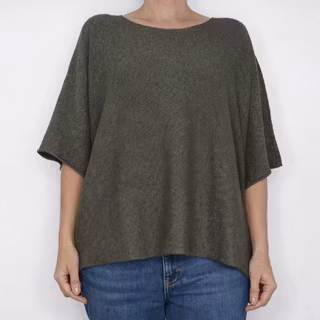 Finstickad Ponchotröja Nessa ARMY - Mix By Heart