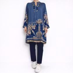 Tunika Capri JEANSBLÅ - Marta du Chateau