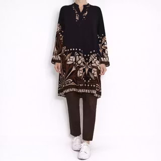 Tunika Capri SVART - Marta du Chateau