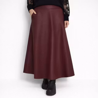 Kjol Alexia Vaxad VINRÖD - Mix By Heart