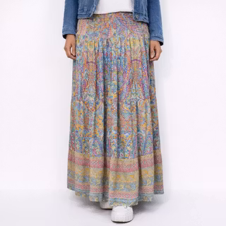 Volangkjol Princess Mönstrad SKY - Marta du Chateau