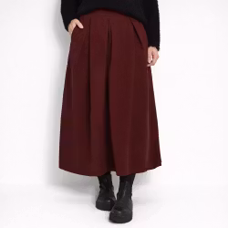 Kjol Cord Ciela BORDEAUX - Marta du Chateau