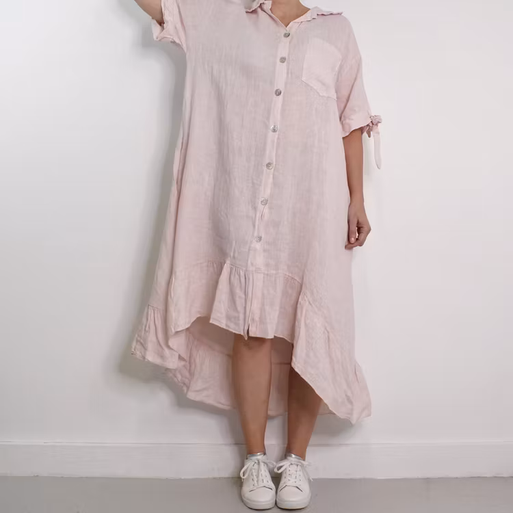 Skjortklänning Volang ROSE