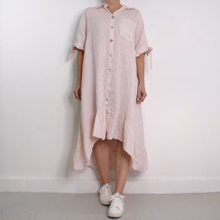 Skjortklänning Volang ROSE