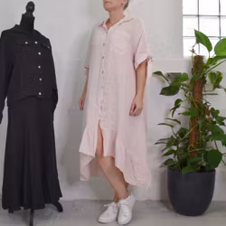 Skjortklänning Volang ROSE