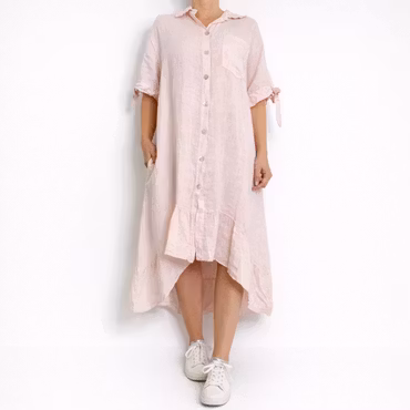 Skjortklänning Volang ROSE