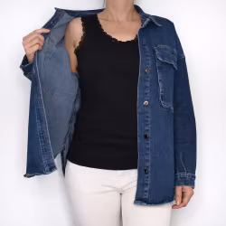 Baslinne med Spets Angeline SVART - Marta du Chateau