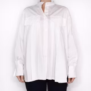 Storskjorta Bomull Vera VIT - Marta du Chateau