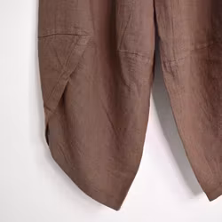 Byxa Baggy Maud COLD BROWN - Marta du Chateau