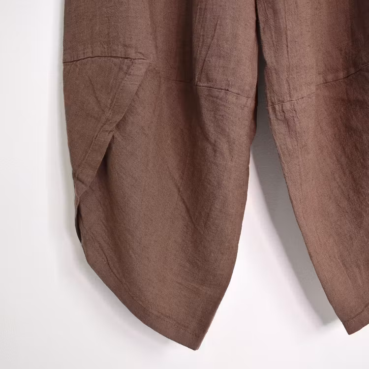 Byxa Baggy Maud COLD BROWN - Marta du Chateau