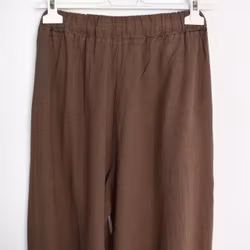 Byxa Baggy Maud COLD BROWN - Marta du Chateau