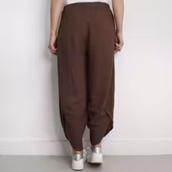 Byxa Baggy Maud COLD BROWN - Marta du Chateau