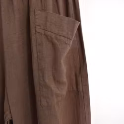 Byxa Baggy Maud COLD BROWN - Marta du Chateau