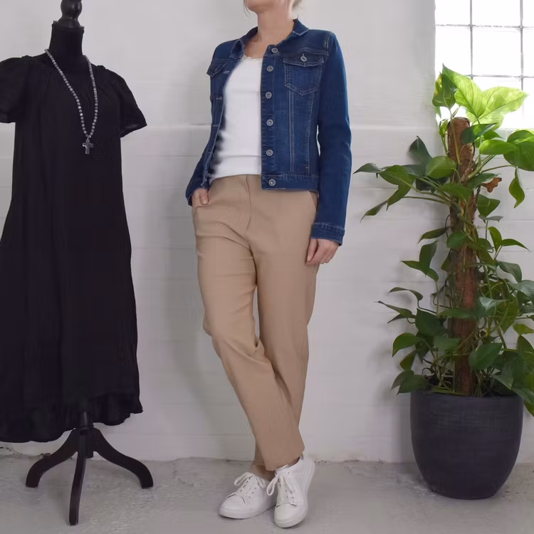 Byxa Sanna DARK BEIGE - Marta du Chateau